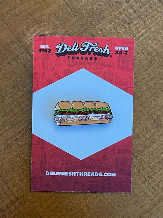 Italian Sub Enamel Pin