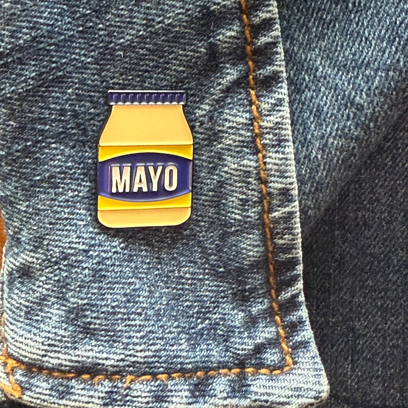 Mayo Enamel Pin