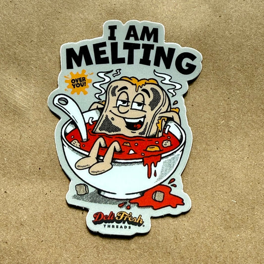 Melting Over You Sticker