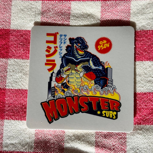 Monster Subs Sticker
