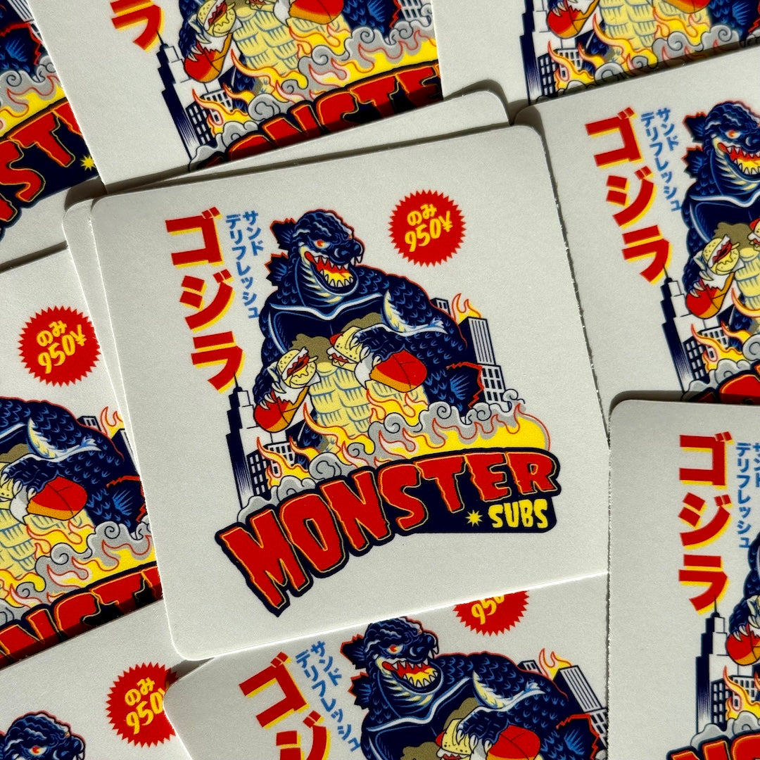 Monster Subs Sticker