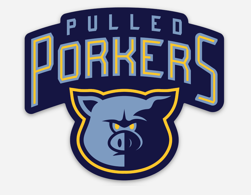 Pulled Porkers Sticker