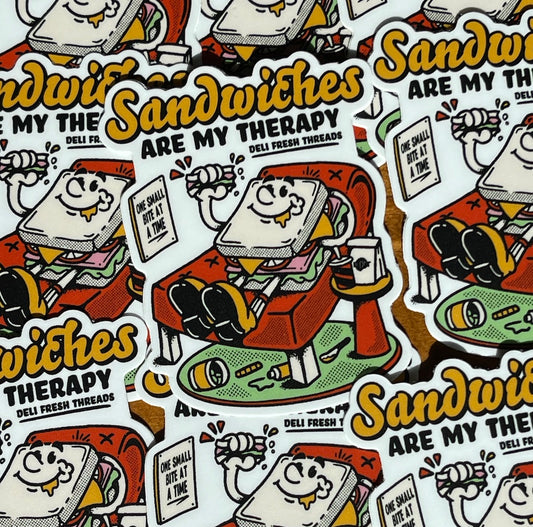 Sandwich Therapy Sticker