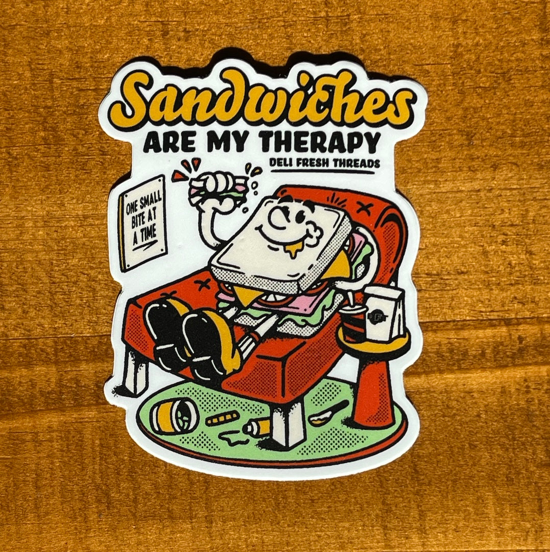 Sandwich Therapy Sticker