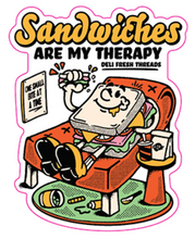 Load image into Gallery viewer, Sandwich Therapy Sticker
