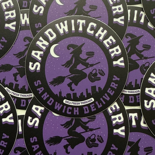 Sandwitchery- Sandwich Delivery Sticker