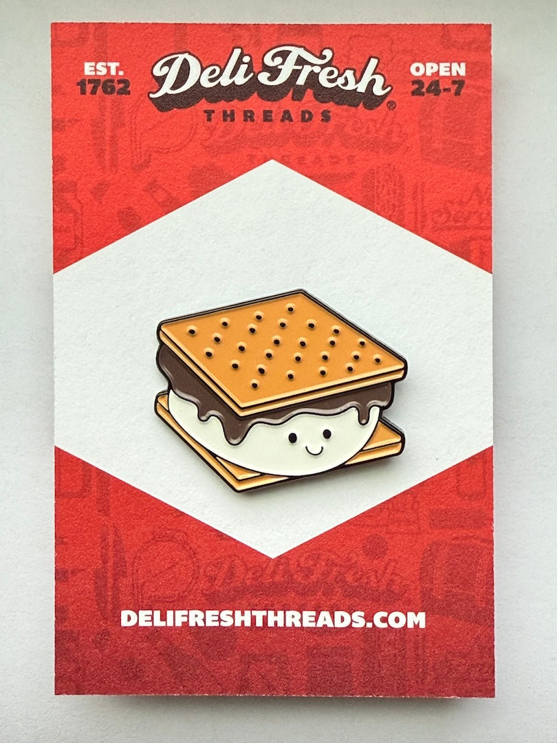 S'mores Enamel Pin