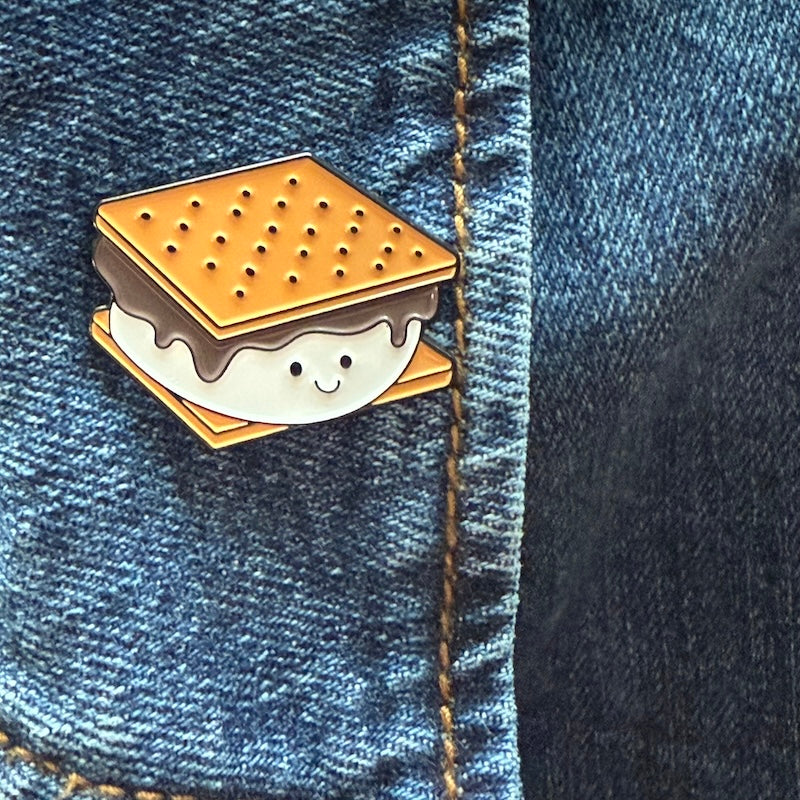 S'mores Enamel Pin