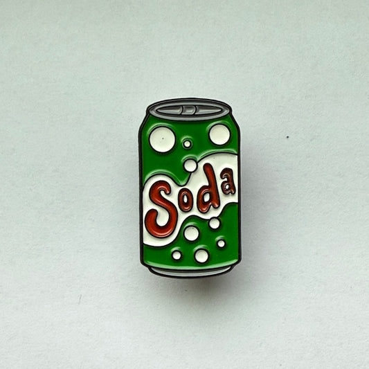 Soda Can Enamel Pin