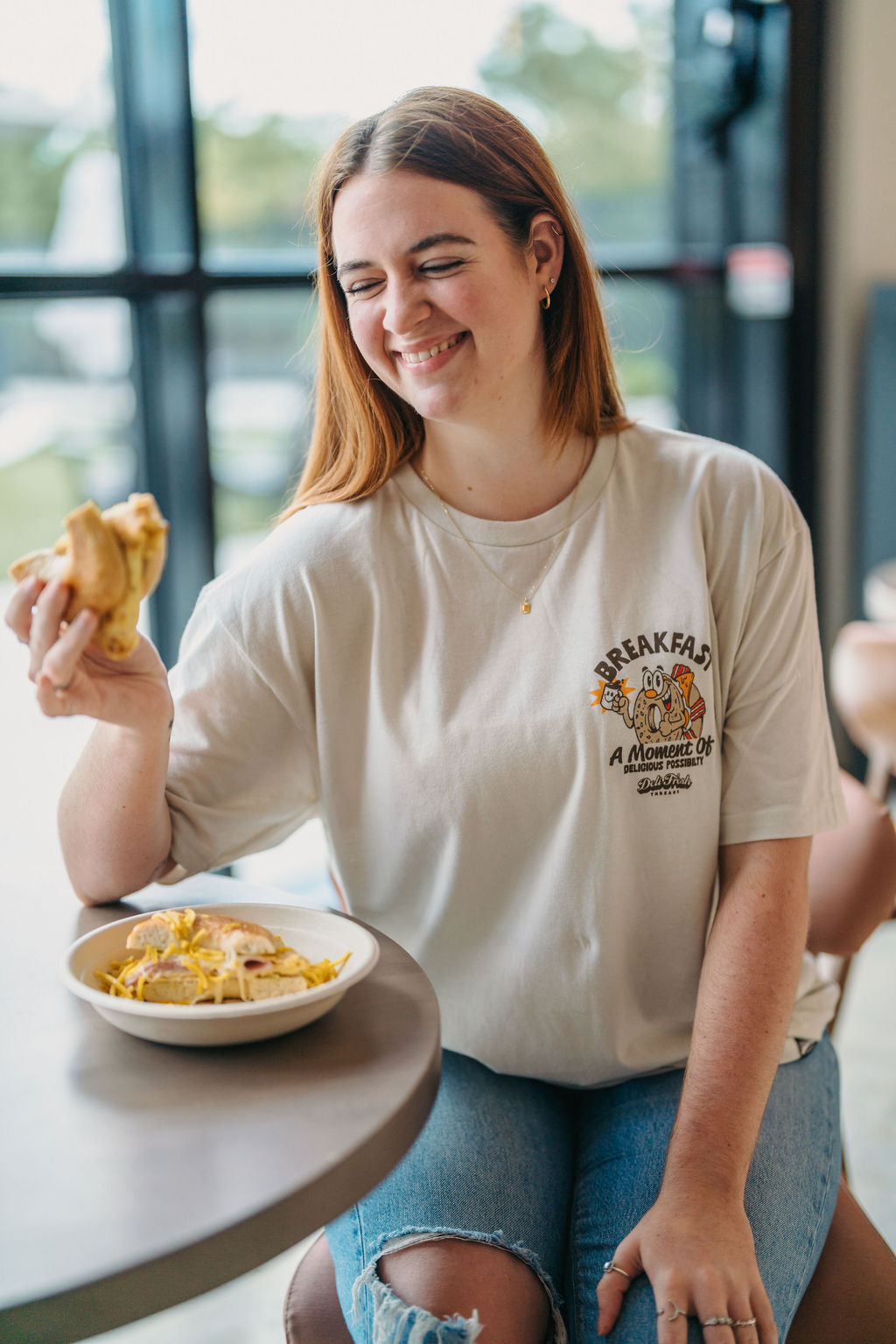 Breakfast Bagel Sandwich Tee