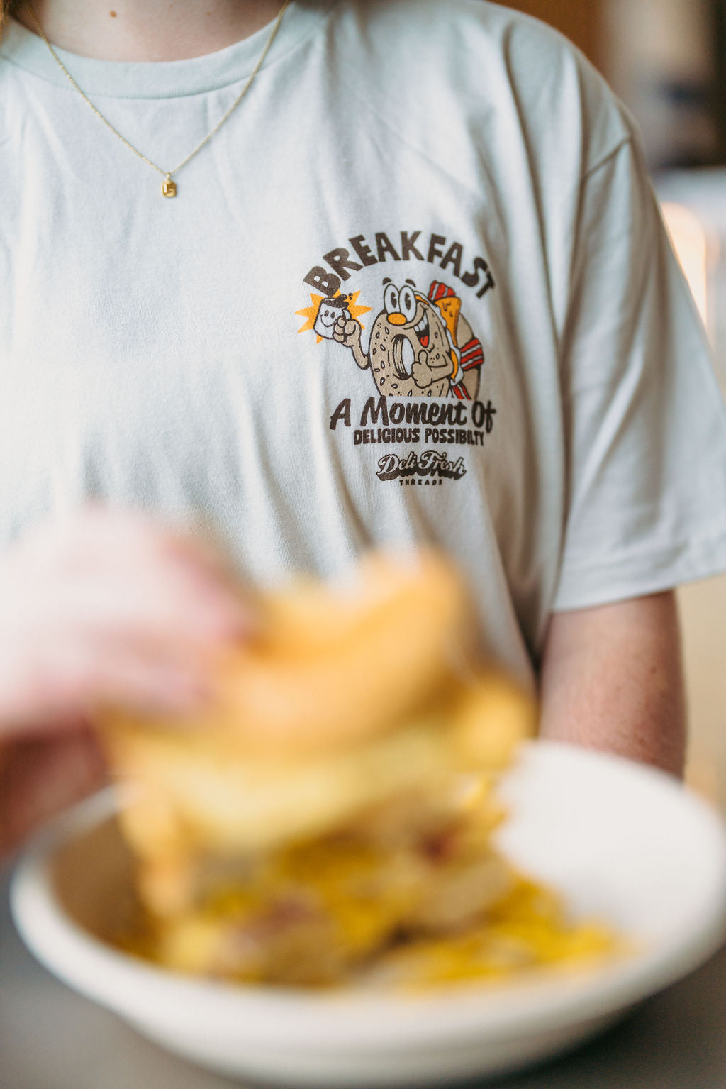 Breakfast Bagel Sandwich Tee