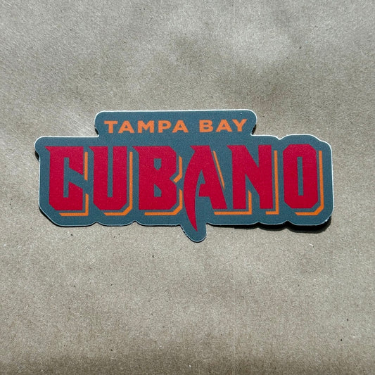 Tampa Bay Cubano Sticker