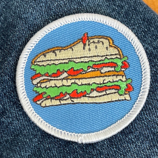 Club Sandwich Merit Badge Patch