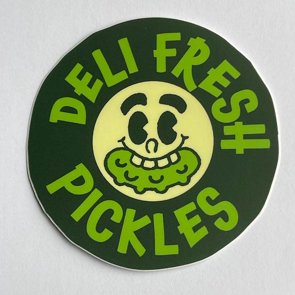Deli Fresh Pickles Sticker