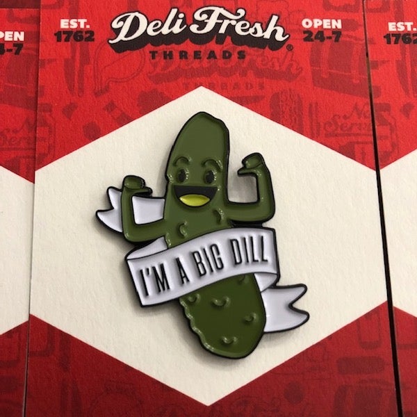 Big Dill Pickle Enamel Pin 