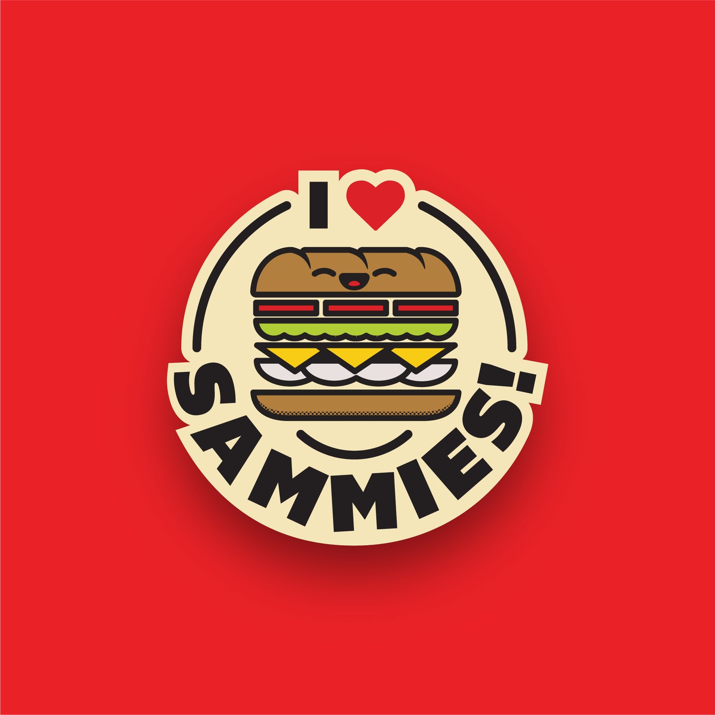 Love Sammies Sticker