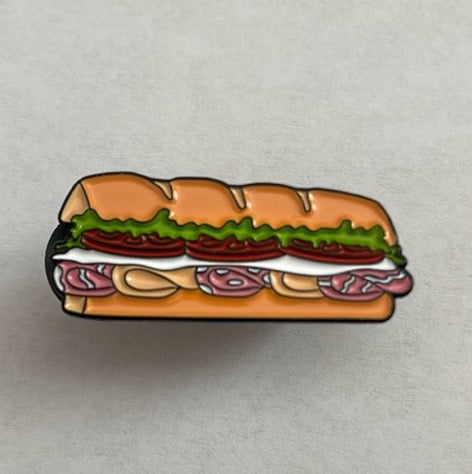 Italian Sub Enamel Pin