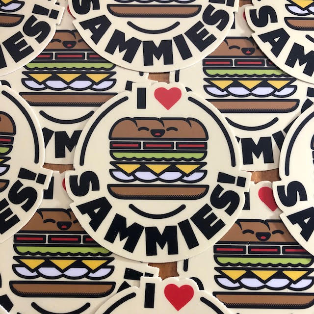 Love Sammies Sticker