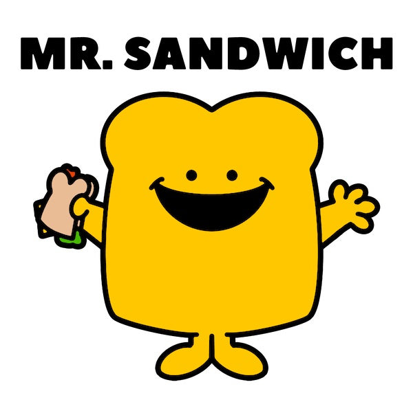 Mr. Sandwich Sticker