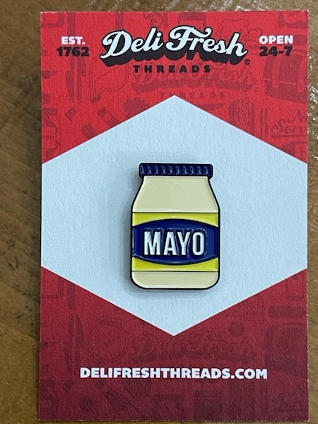 Mayo Enamel Pin