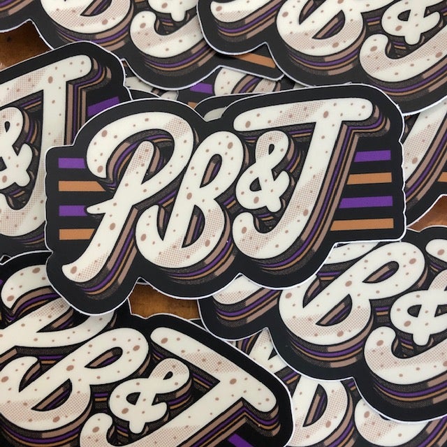 Pb Stickers PB&J Sticker – Deli Fresh Threads
