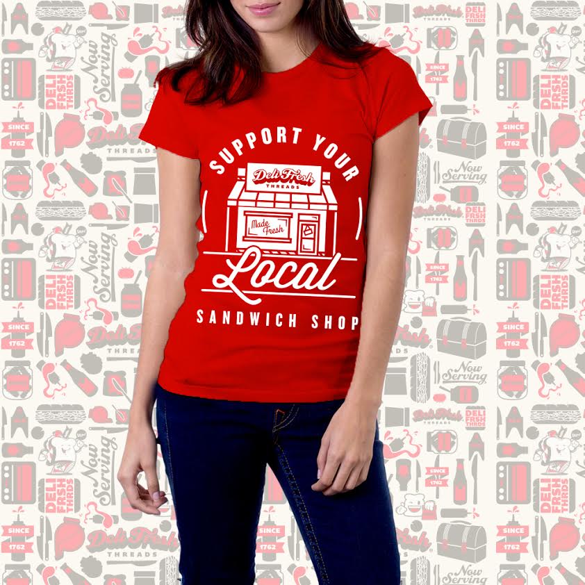 Support Local (Red)