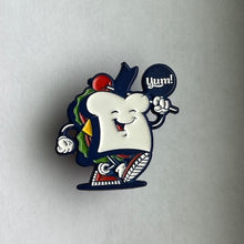 Load image into Gallery viewer, Sandwich mascot walking Enamel Pin
