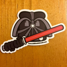 Load image into Gallery viewer, Darth Bread Sticker
