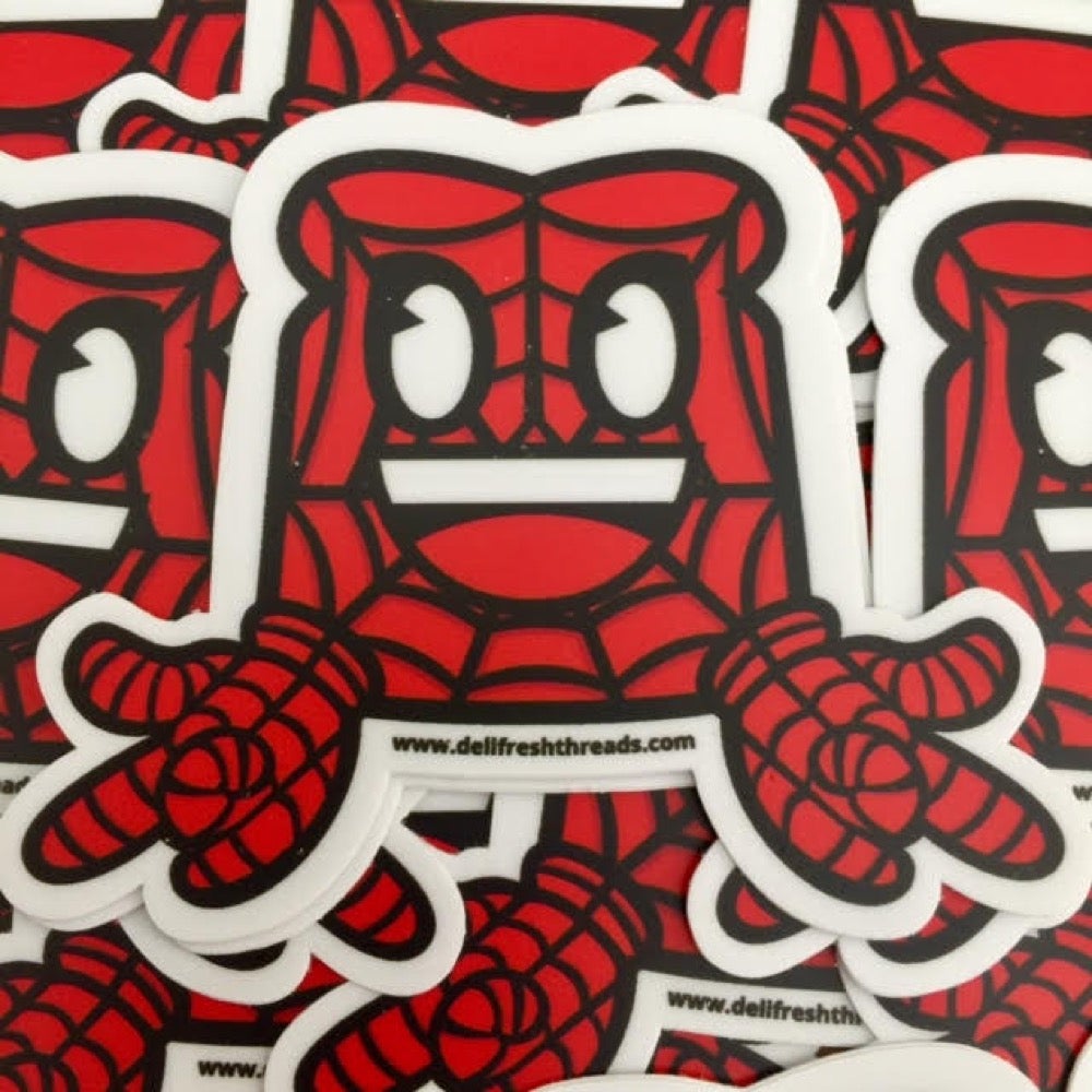 Spider-Bread Sticker