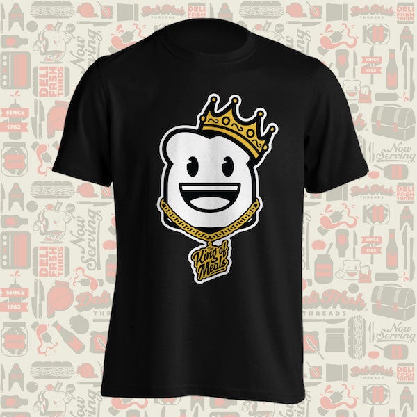 Notorious Biggie Bread with Crown T-shirt