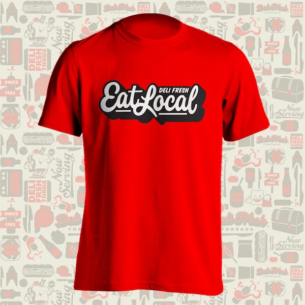 Eat Local Tee (Red)
