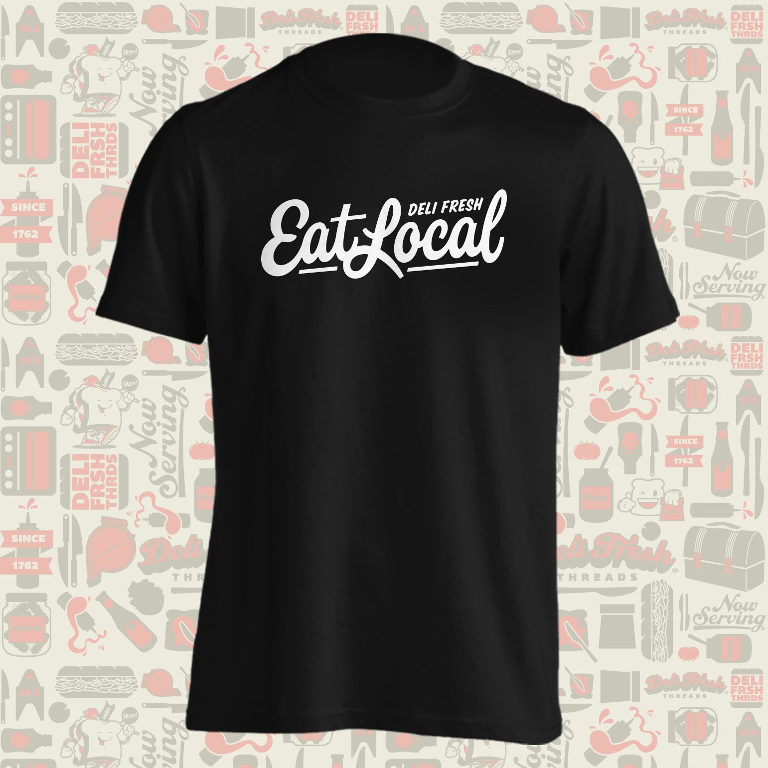 Black Eat Local T-shirt