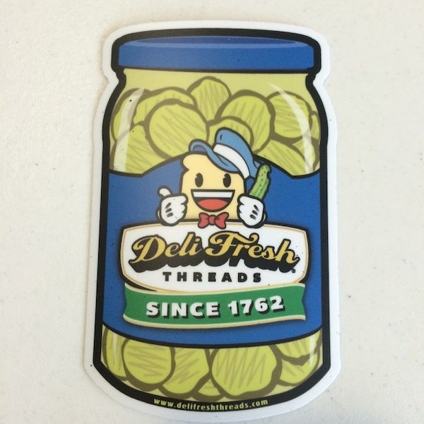 Pickle Jar Sticker